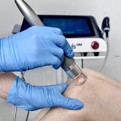 2in1 12w Laser Shockwave Deep Tissue Penetration Chronic Pain Treatment Massage