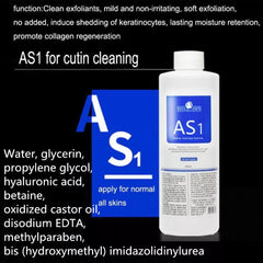400ML Concentrated Aqua Peeling Solution AS1 SA2 AO3 Diluting For Hydra Dermabrasion Beauty Machine Facial Skin Care Serum