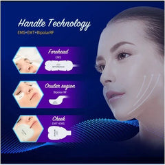 New Non-invasive Mffface Pe Face Lifting Machine Ems Facial Muscle Stimulation Rf Face Anti Wrinkle Machine