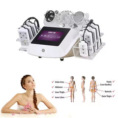Newest 6 In 1 Lipo Laser Weight Loss Vacuum Cavitation RF Skin Firming EMS Face Lifting Cavitation System