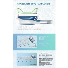 360 Cryolipolyse Cellulite Reduction Cool-Body Sculpting Slimming Fat Freeze Cryolipolysis Machine