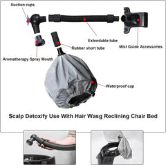 6 in 1 Ionic Hair Steamer Ultrasonic Micro Mist Ozone Hair Salon Steamer Standable O3 with Custom Logo for Salon Use