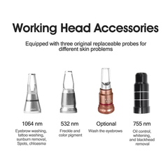 pico laser machine permanent tattoo removal Nd Yag carbon laser machine Picosecond Laser whitening