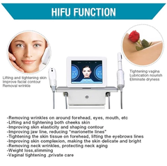 2 in 1 HIFU Face Lifting V aginal tightening machine HIFU Lift Machine for Slimming Skin Tightening