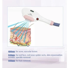 360 IPL laser hair removal machine OPT Whitening and rejuvenation beauty machine Freezing Point Hair Removal Device Beauty Instrument