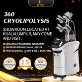 360 Cryolipolysis Cool Tech 9in1 Cryo Fat Freeze Vacuum Suction Sculpting Body Slimming machine