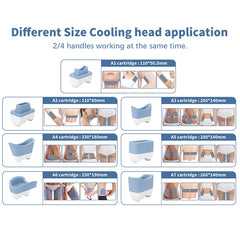 4d Cryo Machine 360 Cryolipolysis Cryo Air Cooling Machine Cryo Lipolise Cryolipolisis Fat Freezing Machine Air Cooling System
