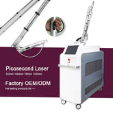Super Picosecond laser 532nm 785nm 1064nmr machine for Tattoo Removal Freckle RemovalQ Switch Nd Yag Laser