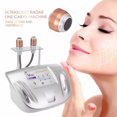 【Ready Stock】 Vmax Hifu Machine face Thighten lifting Anti-wrinkle with 2Handles for face&body Radar Line Carve Beauty Device Anti-Wrinkle Face Lifting Vmax hifu Beauty Machine