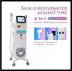 2 in 1 diode laser hair removal pico diode machine permanent hair removal underarm whitening laser