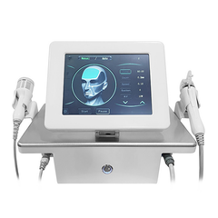 2 in 1 gold-RF Beauty Machine Radiofrequency Ice Hammer + 4 cartridge