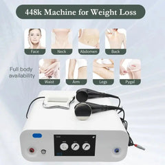 Portable INDIBA 448KHZ Spanish Technology CET RET Tecar High RF Physical Therapy Machine Pain Relief Skin Tightening Deep Care