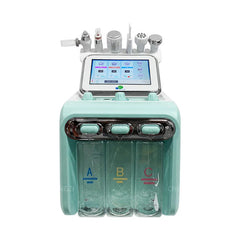 Updated 6 in 1 Portable Hydro Dermabrasion Skin Care Beauty Machine Water Oxygen Jet Hydro Diamond Peeling Microdermabrasion HOT