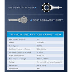 High Quality PMST NEO+ Muscle Pain Rehabilitation Physio Magneto Physical Therapy Pmst Machine