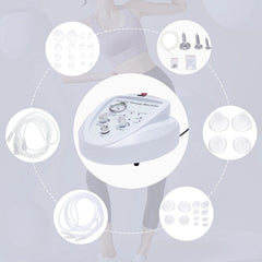 Multifunctional Body Sculpting Machine, 24 Cups, 6 Modes, Portable, Vacuum Therapy for Buttock & Breast Augmentation