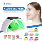 Professional 7 Colors Led Phototherapy Beauty Device PDT Led Facial Machine Led Light Up Therapy
