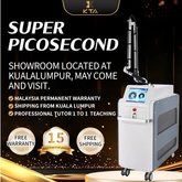 Pico laser carbon machine super picosecond 755nm and scar freckle Mole removal beauty machine