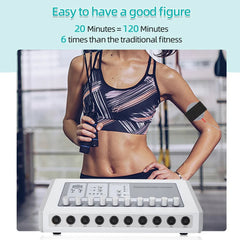 Slimming Machine Microcurrent Russian Waves Ems Muscle Atimulator Electrostimulation Current Device Weight Loss Body Massage