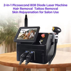 808 Diode Portable Laser Hair Removal Machine Tattoo Removal Machine Laser Qswitch Pico Laser