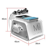 6 In 1 Facial Hydra Eater Oxygen Micro Diamond Dermabrasion Hydrofacials Deep Cleaning Face Beauty Machine