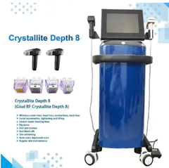 New Electrica Microneedle RF Depth 8 Double handles Face Lifting Machine Beauty Instrument