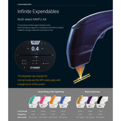 New Arrival Invasive Ultrasound Hifu Machine Micro-Pulse Technology Mmfu Micro Circular Skin Tightening Hifu Machine