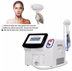 portable diode laser hair removal machine 2 in 1 laser picosecond tattoo removal ipl hair removal 755nm