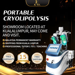 360 Cryolipolyse Cellulite Reduction Cool-Body Sculpting Slimming Fat Freeze Cryolipolysis Machine