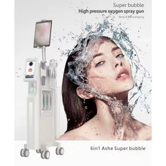 Newest Products 6 in 1 Water dermabrasion Oxygen jet Facial beauty Machine for Skin Rejuvenation