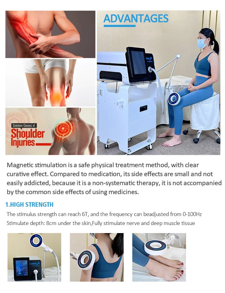 Emtt Physio Magneto Pain Relief Sports Injury Therapy Magneto Physio Device