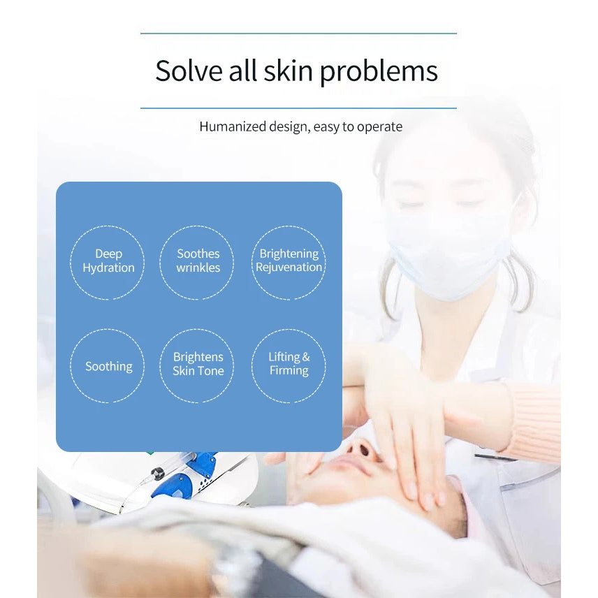 No needles Meso therapy G-un Water Injection Mesogun Dermoelectroporation DEP Electro Poration System DEP Machine