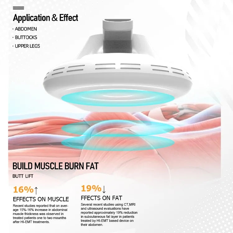 New Technology Medical Weight Loss Fat Removal Ems Machine For abdomen body arms