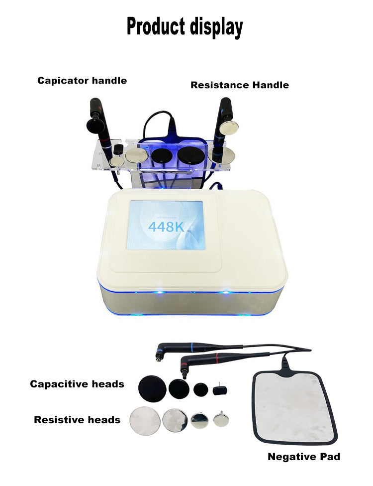 448KHz CET RET Tecar Physical Therapy Physiotherapy Diathermy Pain Management Machine-2025.mn