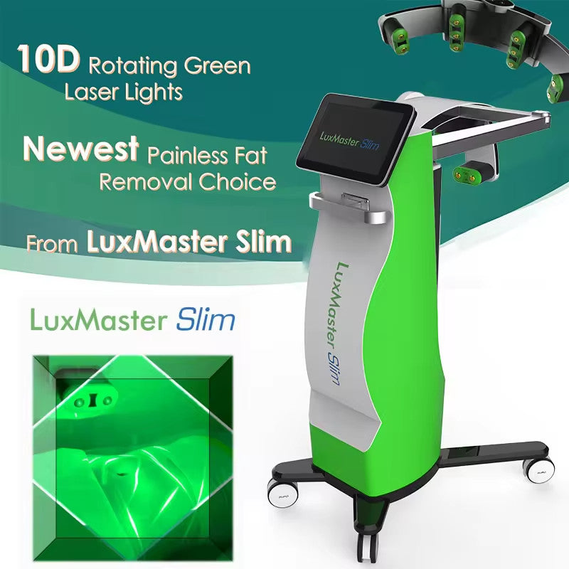10d laser liposuction slimming green laser roller slim machine LuxMaster 532nm burn fat body slimming weight loss laser therapy