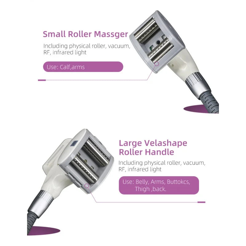 Vacuum Cavitation 80K Slimming Machine V9 Velabody SHAPE Weight Loss Body Shaping Face Lift and Eyes Lift Vacuum Roller