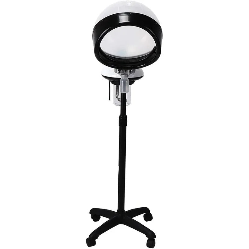 Hooded Hair Steamer with Oil Baking Function for Salon Hair Coloring Perming Deep Conditioning Scalp Care Steam Machine