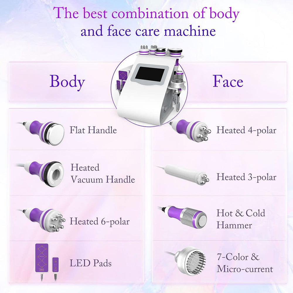 9 in 1 Beauty Machine for Body Massage Facial Skin Care Skin Lifting Weight Lor8