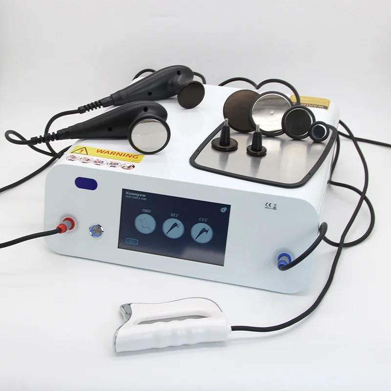 Portable INDIBA 448KHZ Spanish Technology CET RET Tecar High RF Physical Therapy Machine Pain Relief Skin Tightening Deep Care
