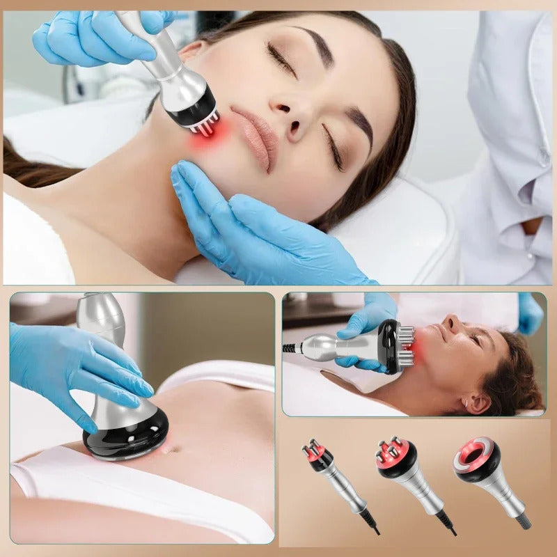 Newest 6 in 1 Body Shaping Machine 40K Loss Weight Ultrasonic Cavitation Vacuum Slimming Device Salon Spa