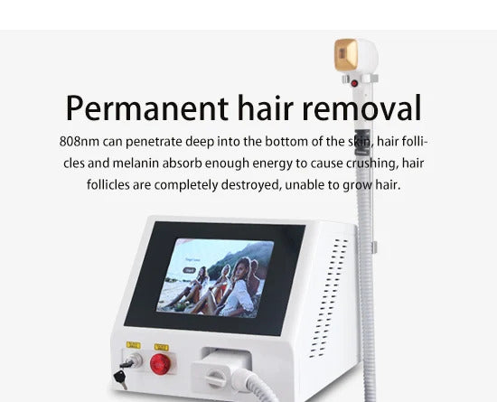 New 3000W Ice Titanium 3 Wavelength 808 7D Beauty SPA Machine Body Tightening Burning Fat Skin Firming Slimming Body Sculpt CE