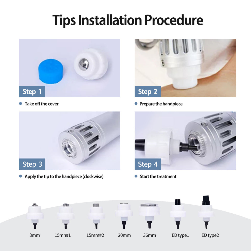 [Fast ship] New ESWT Extracorporeal ShockWave Therapy Machine Therapy Pain Relif Erectile Dysfunction Machine Massager Shockwave Pain Physiotherapy