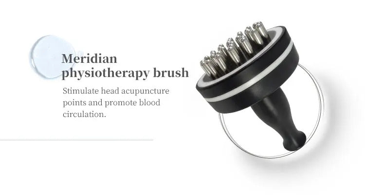 2025 Portable 7IN1 High Frequency Hair Follicle Detection Scalp Massage Oxygen Jet Anti-Hair Loss Regrowth Machine