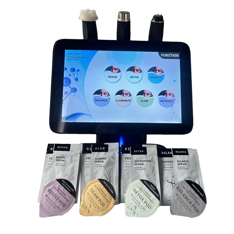 3 in 1 Co2 Bubble Face Care Skin Rejuvenation Jet Peel Beauty Machine Oxygen Fac