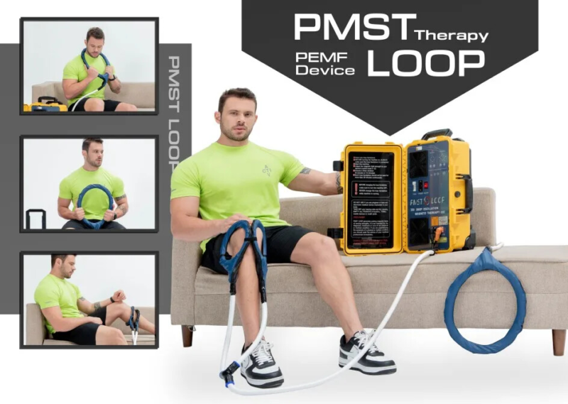 Clinic 6000Gauss PEMF Devices PMST Loop Magnetic Therapy for Humans Pain Relief