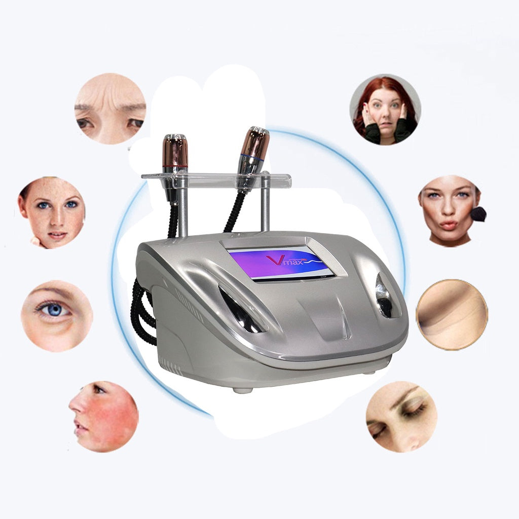 【Ready Stock】 Vmax Hifu Machine face Thighten lifting Anti-wrinkle with 2Handles for face&body Radar Line Carve Beauty Device Anti-Wrinkle Face Lifting Vmax hifu Beauty Machine