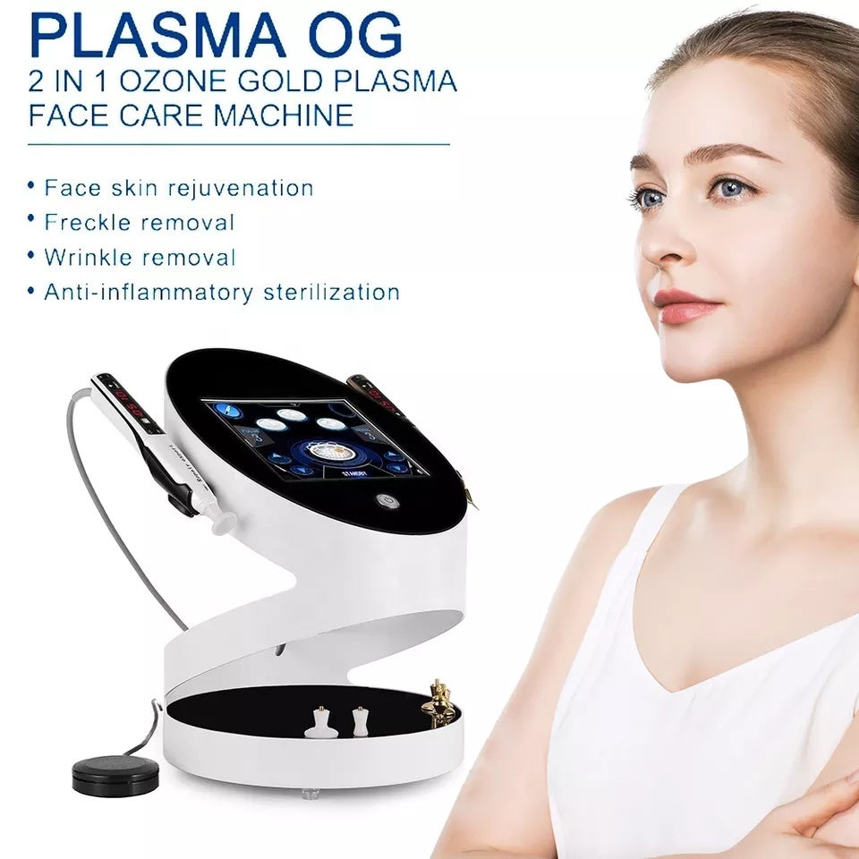 Skin Rejuvenation Plasma Shower Machine Ion Spot Mole Sweeper Remover Black Dots Freckle No Trace Instant Carbonation Plasma Pen Household Beauty Instrument