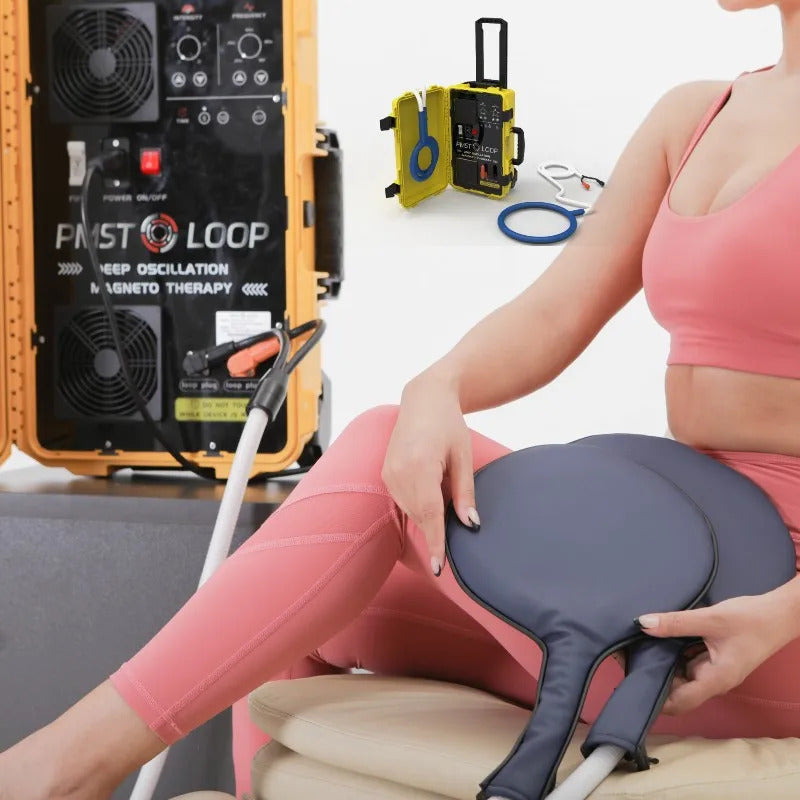 Clinic 6000Gauss PEMF Devices PMST Loop Magnetic Therapy for Humans Pain Relief