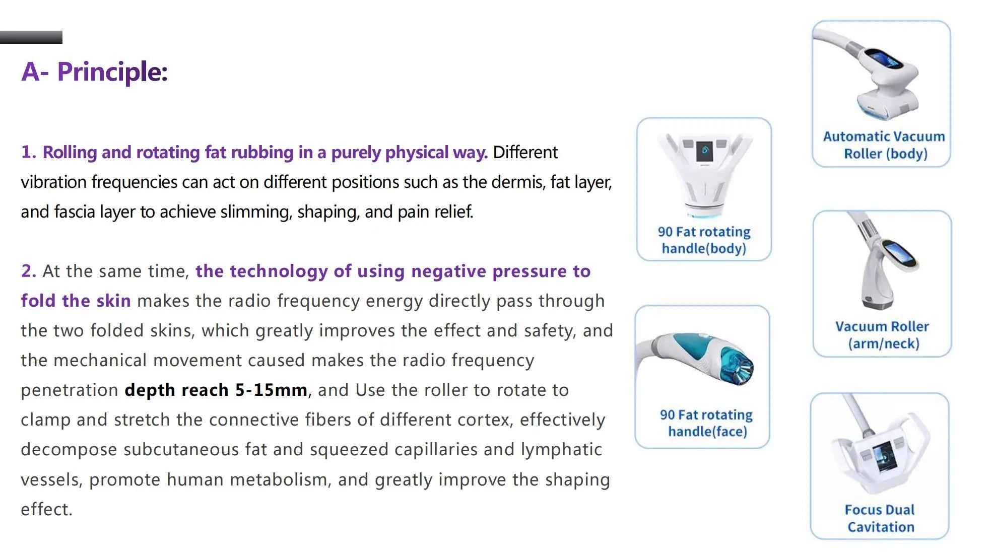 LPG Vacuum Massage Roller Weight Loss Face Lift Cellulite Reductionn Skin Tightening Body Shaping Cavitaion Slimming Machine