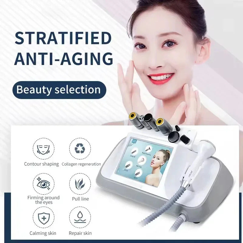 Facial Layering Skin Lift Care rejuvenation RF Precise Anti-Aging Facial Heat Lifting Tightening Eye Bag Wrinkle Removal Machine
