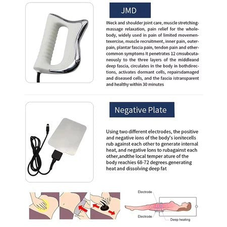 New 448K TECAR Physical Therapy Indiba RET CET RF Machine for Weight Loss